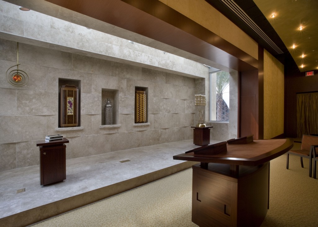 sanctuary altar - side view