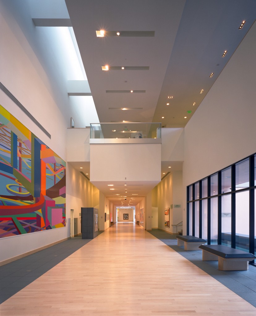 first floor looking north