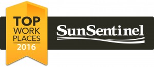 Sun Sentinel Top Places To Work Award