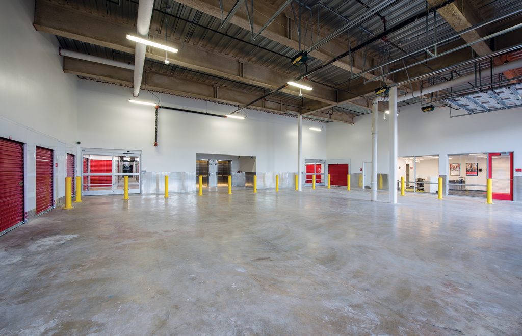 Bay to storage area Web