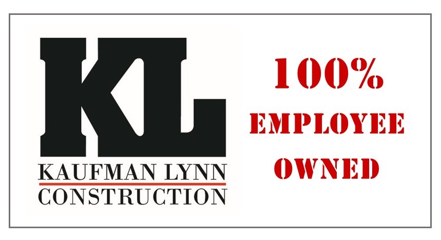 100% Employee Owned text with KL logo