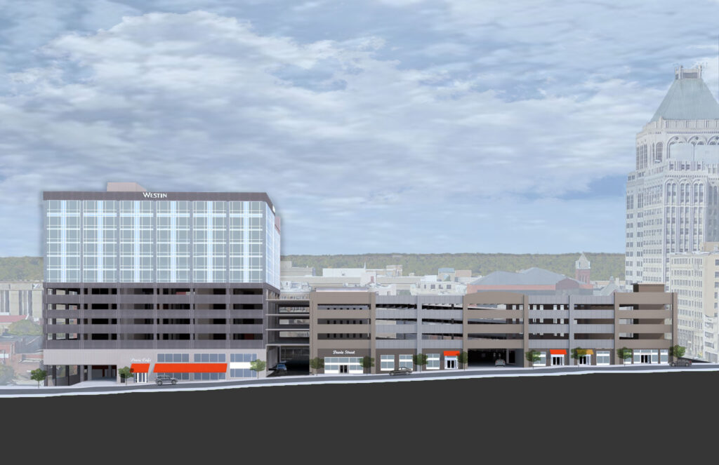 Westin - East Elevation Render