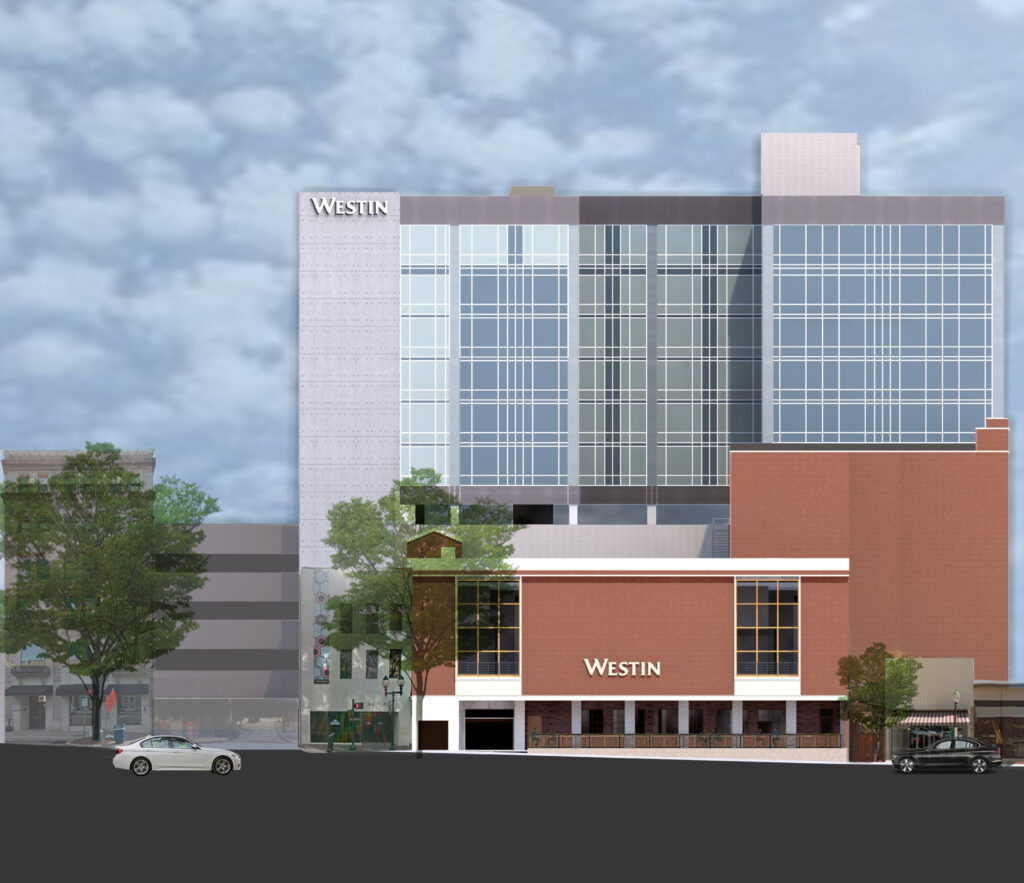 Westin - West Elevation Render